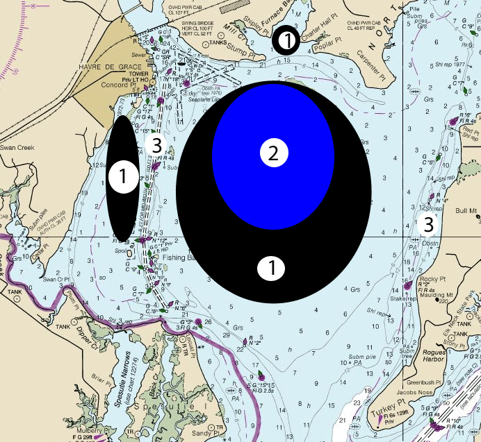 fishing hotspot the susquehanna flats