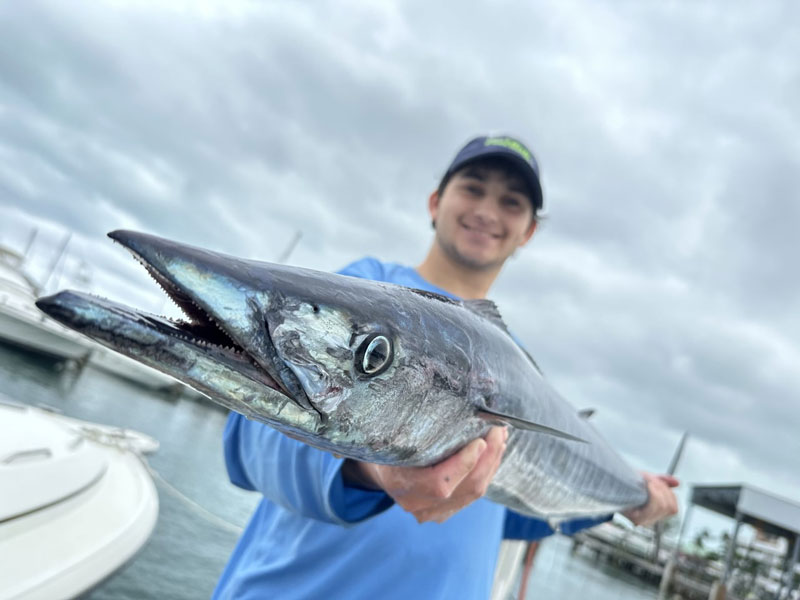 wahoo caught in the bahamas