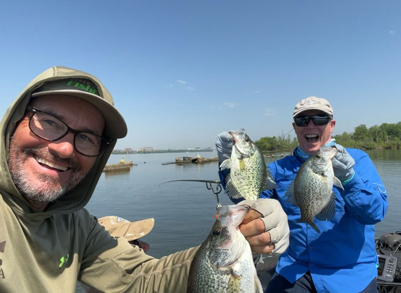 fishing for crappie with spider rigs