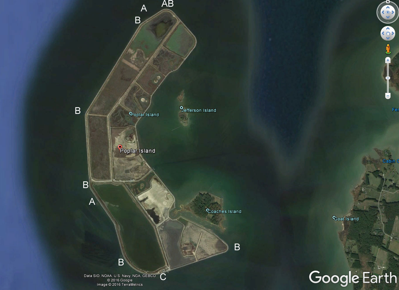 fishing hotspots at poplar island