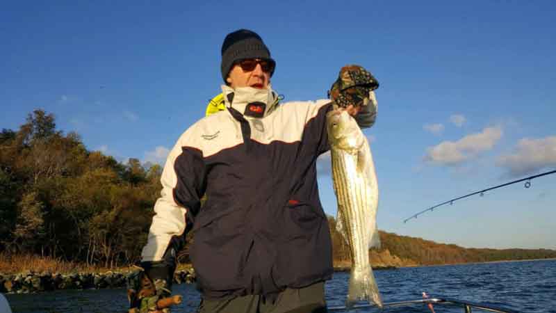 fishing near riprap