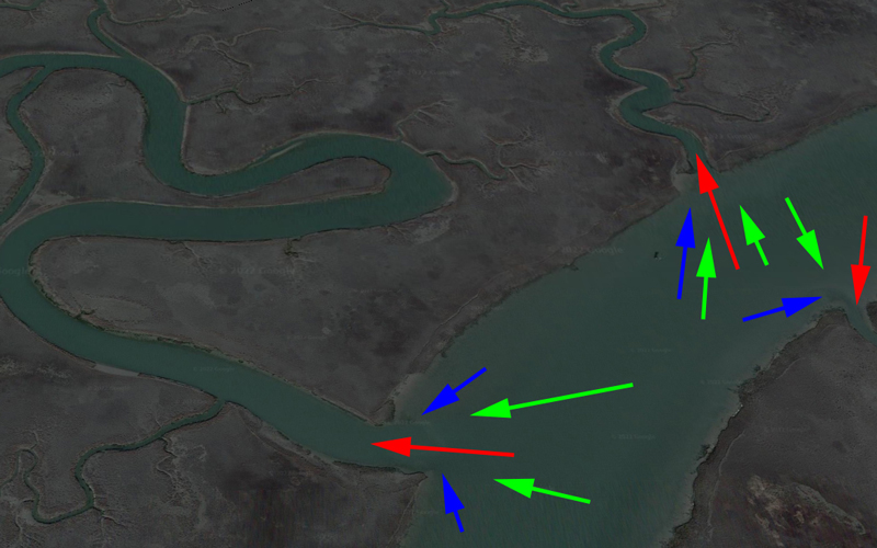 map to flounder hotspots