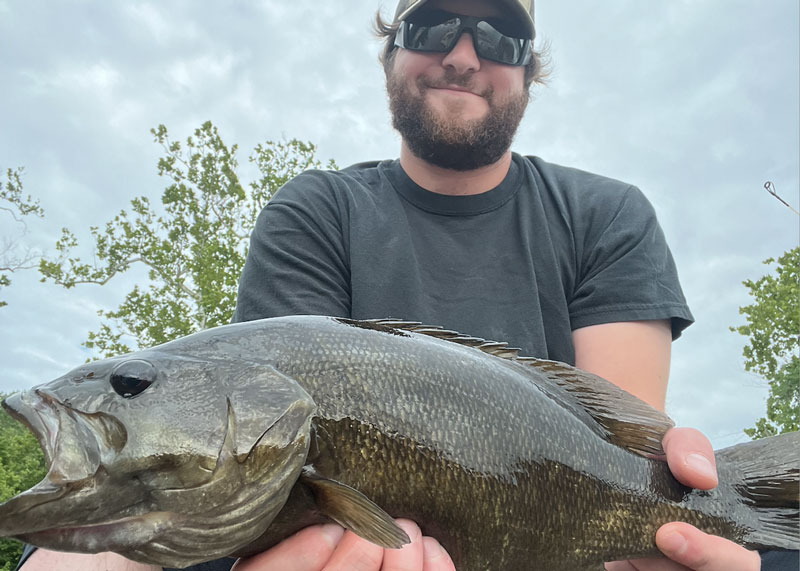 smallmouth bass fishing the potomac