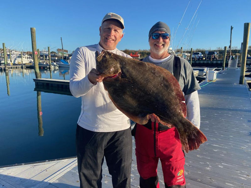 inshore flounder fishing doormat