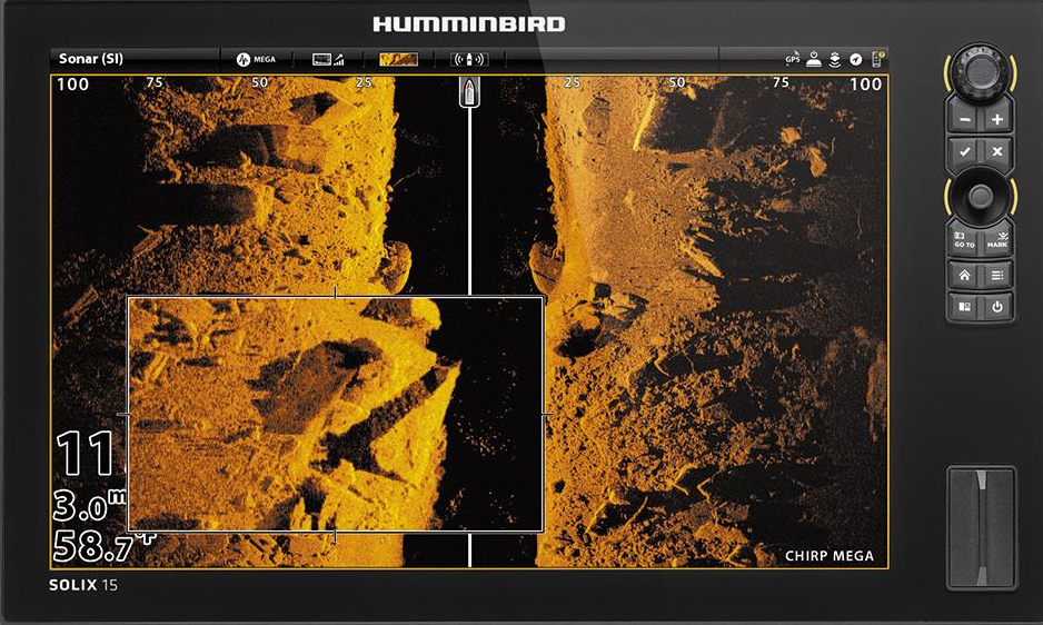 humminbird fishfinder view