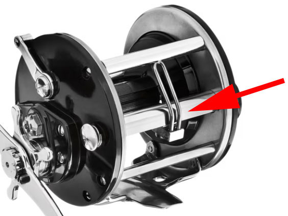 level winder fishing reel