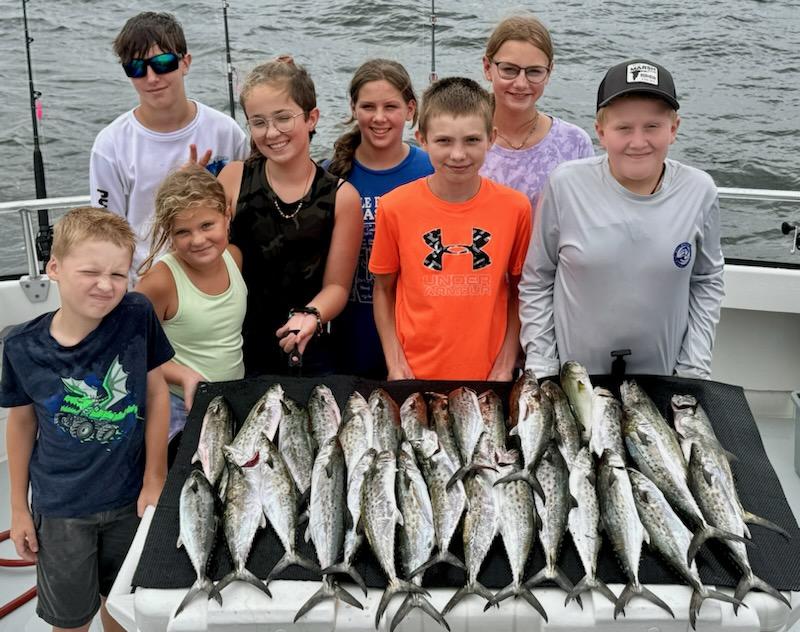 spanish mackerel catch of the day