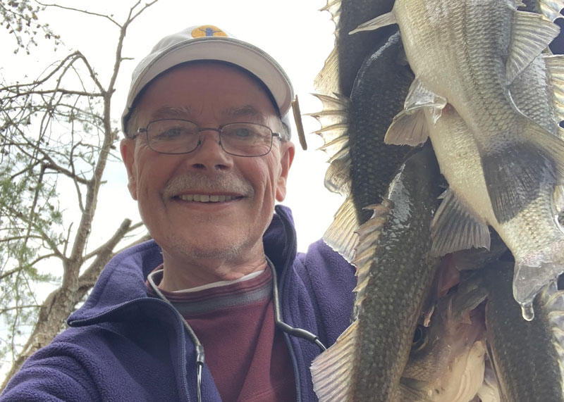 whit eperch in the tidal ponds