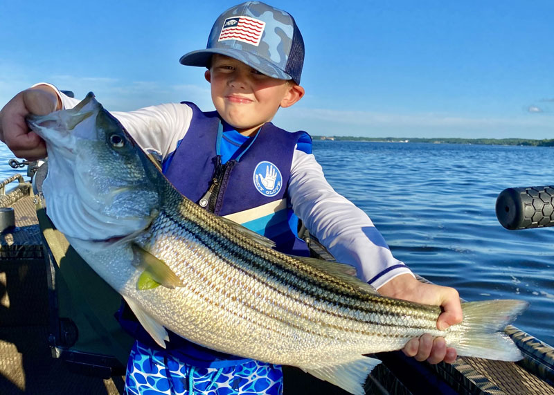 topwater rockfish in the chesapeake