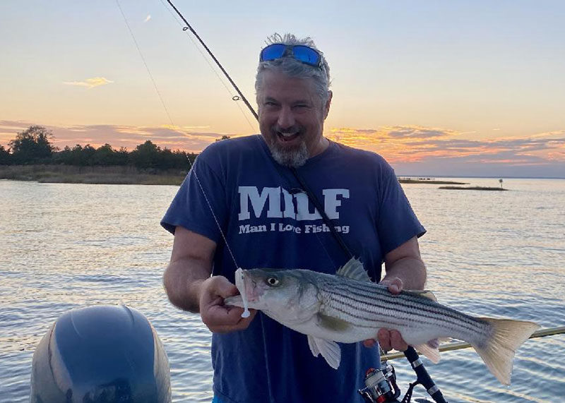 rockfish caught in the middle bay