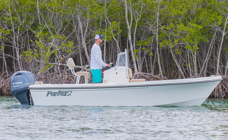 parker 18 center console