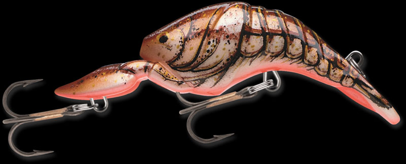 crawfish pattern crankbait from rebel lures