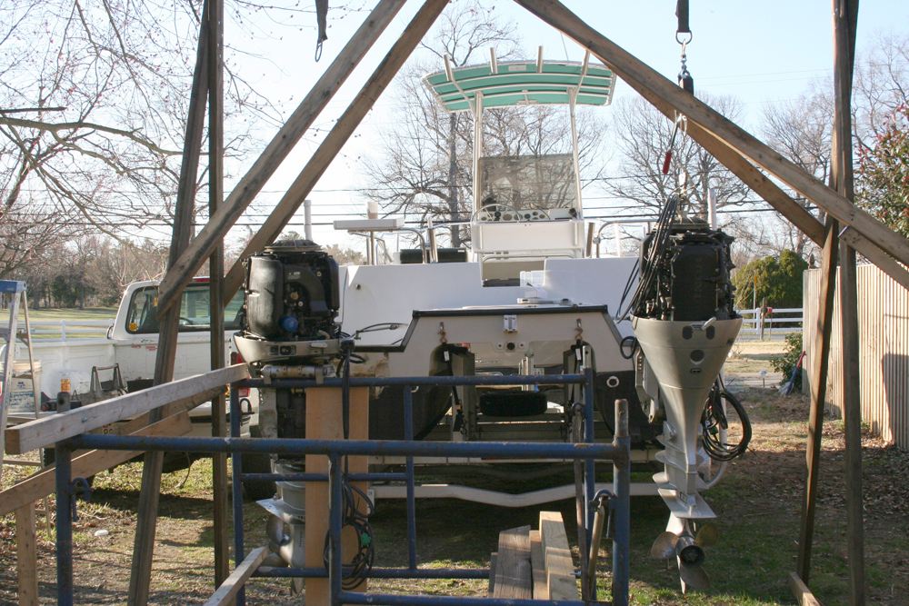 getting old outboards off