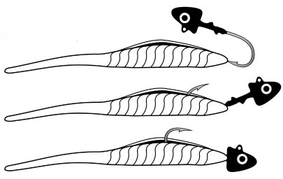 how to rig a plastic fishing lure