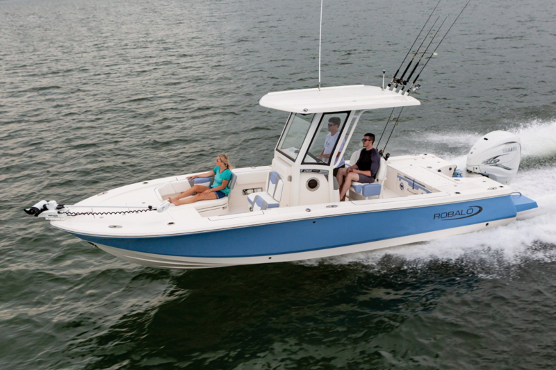 robalo fishing boat cayman 266