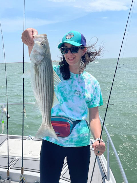 rockfish caught near current and structure