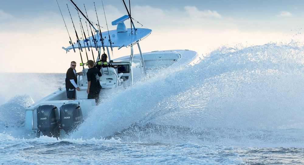 southport center console boat running