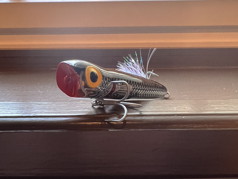 topwater fishing lure popper