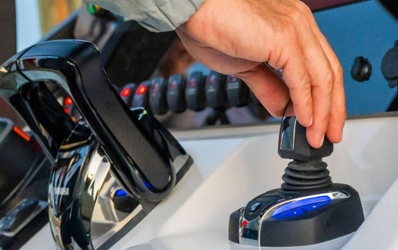 yamaha helm master ex on a jet boat